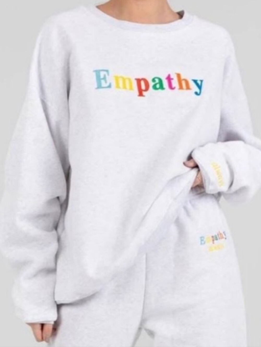 NWOT Mayfair Group Empathy Crew Neck One Size Plus